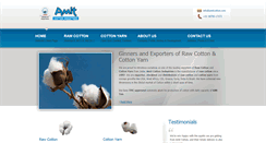 Desktop Screenshot of amitcotton.com